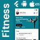 Flutter Fitness Workout App Template in Flutter Multi Language FitBit