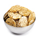 Multigrain snack in stainless steel bowl - PhotoDune Item for Sale