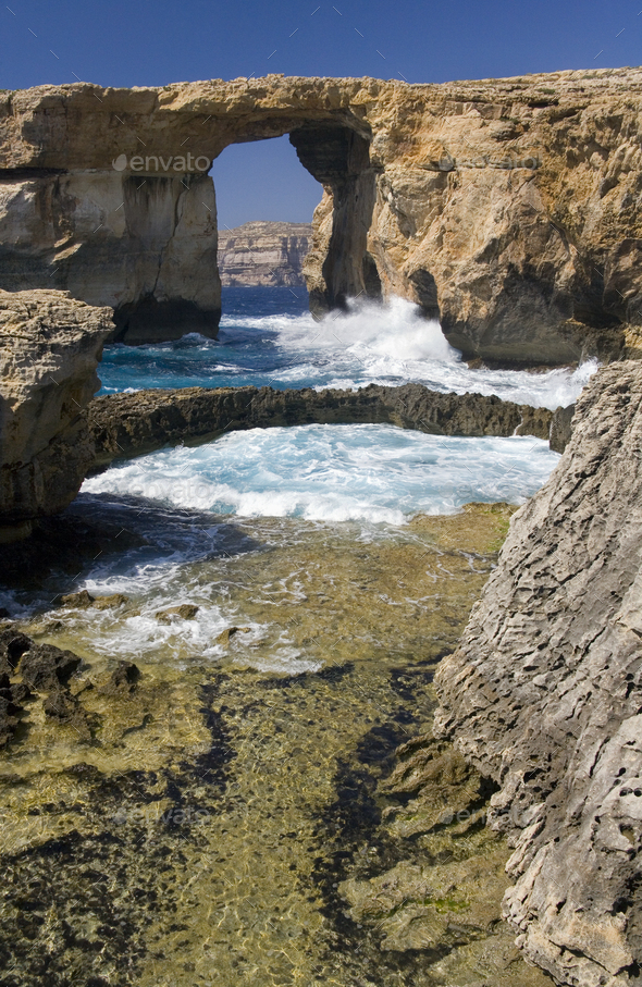 The Azure Window Rock Formation - Gozo - Malta