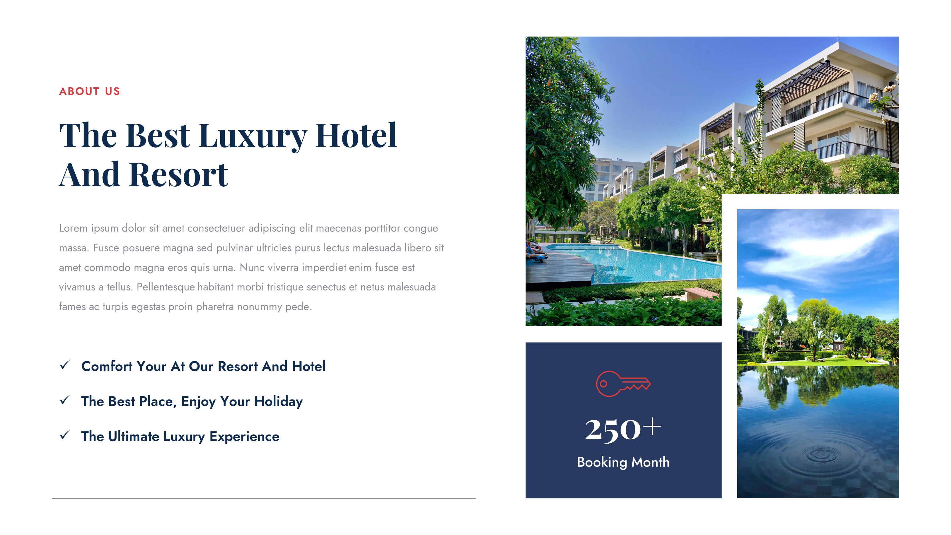 Paradise - Hotel And Resort Keynote Presentation Template, Presentation ...