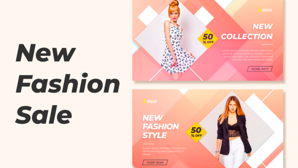 New Fashion Sale Product Promo template preview