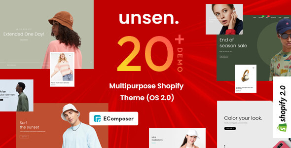 Unsen - Multipurpose Shopify Theme OS2.0