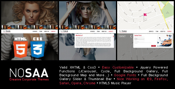 Nosaa Full Page - ThemeForest 3172439