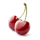 Sweet cherry on white background - PhotoDune Item for Sale