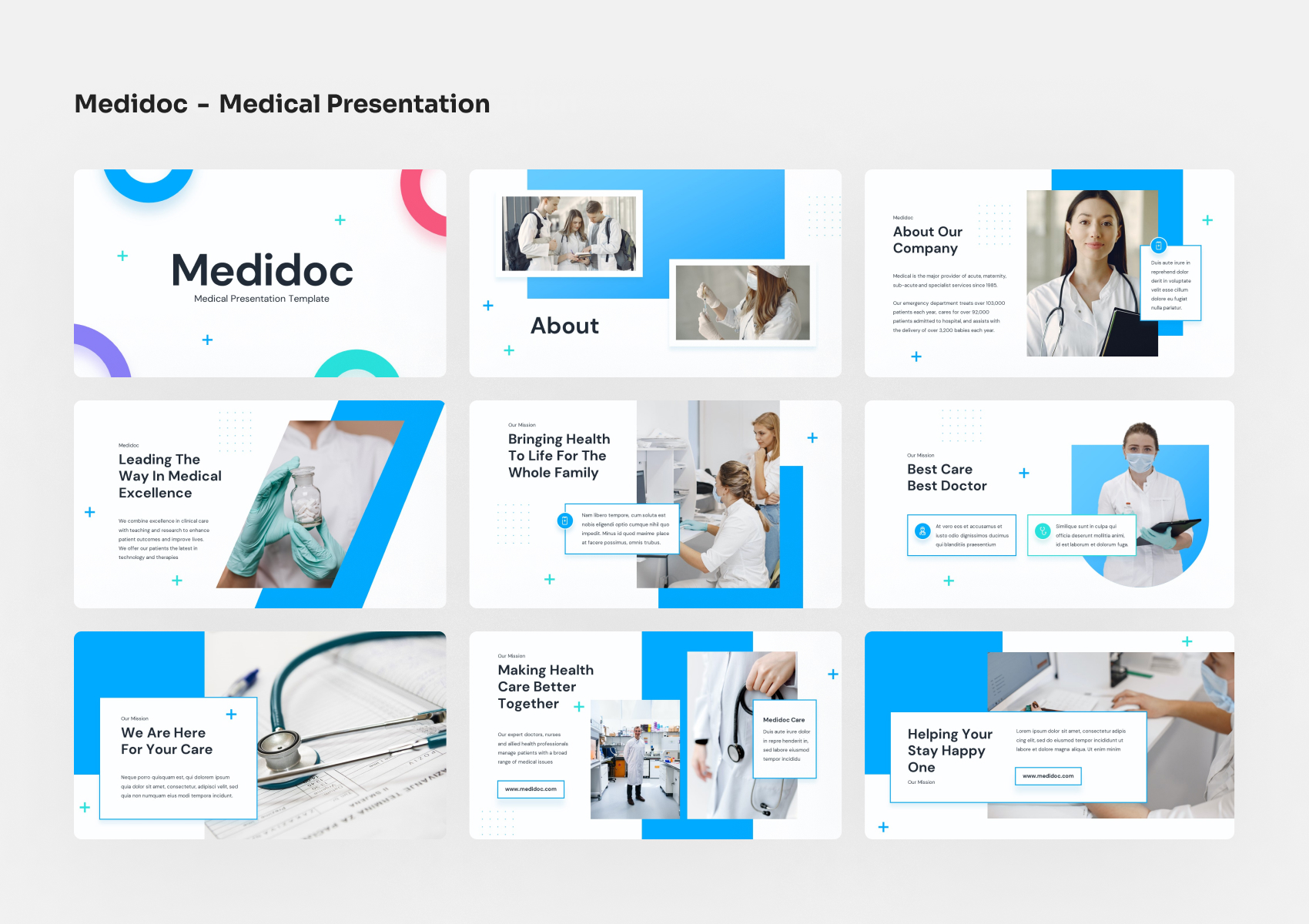 Medidoc - Medical Keynote Presentation, Presentation Templates ...