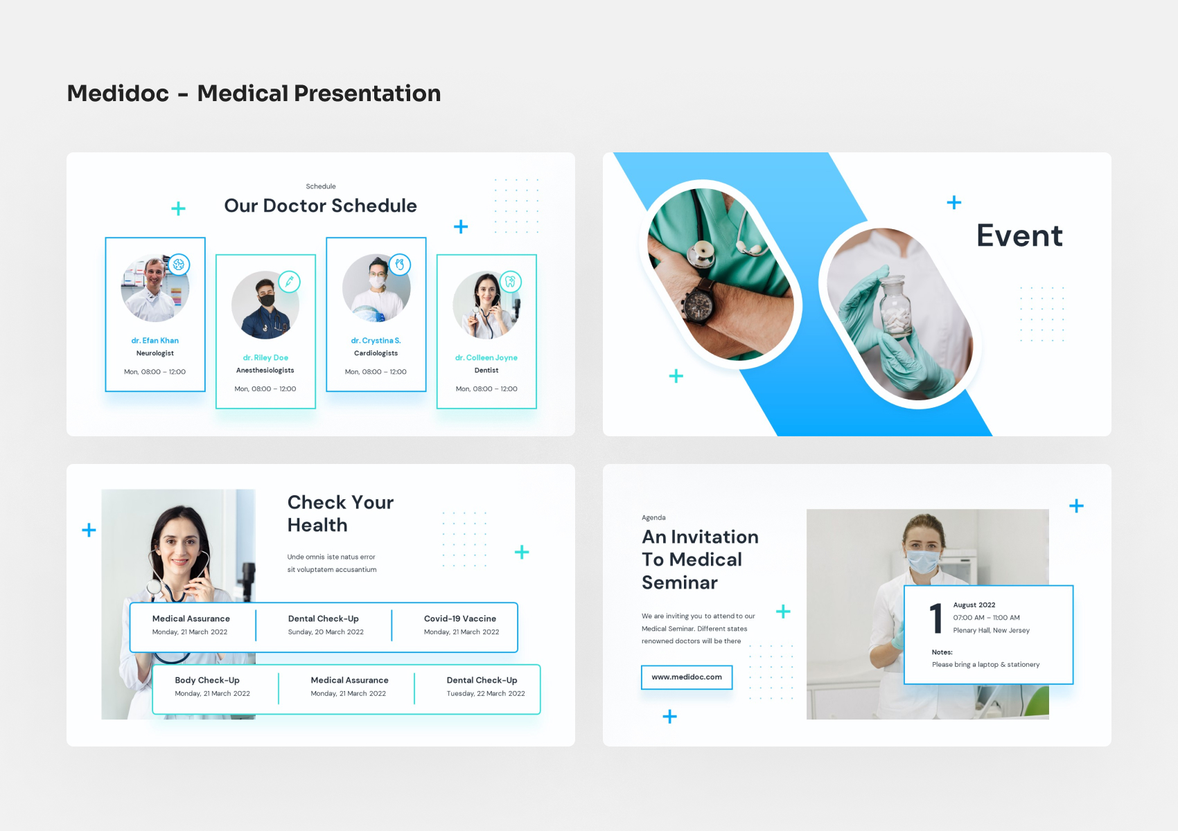 Medidoc - Medical Keynote Presentation, Presentation Templates ...