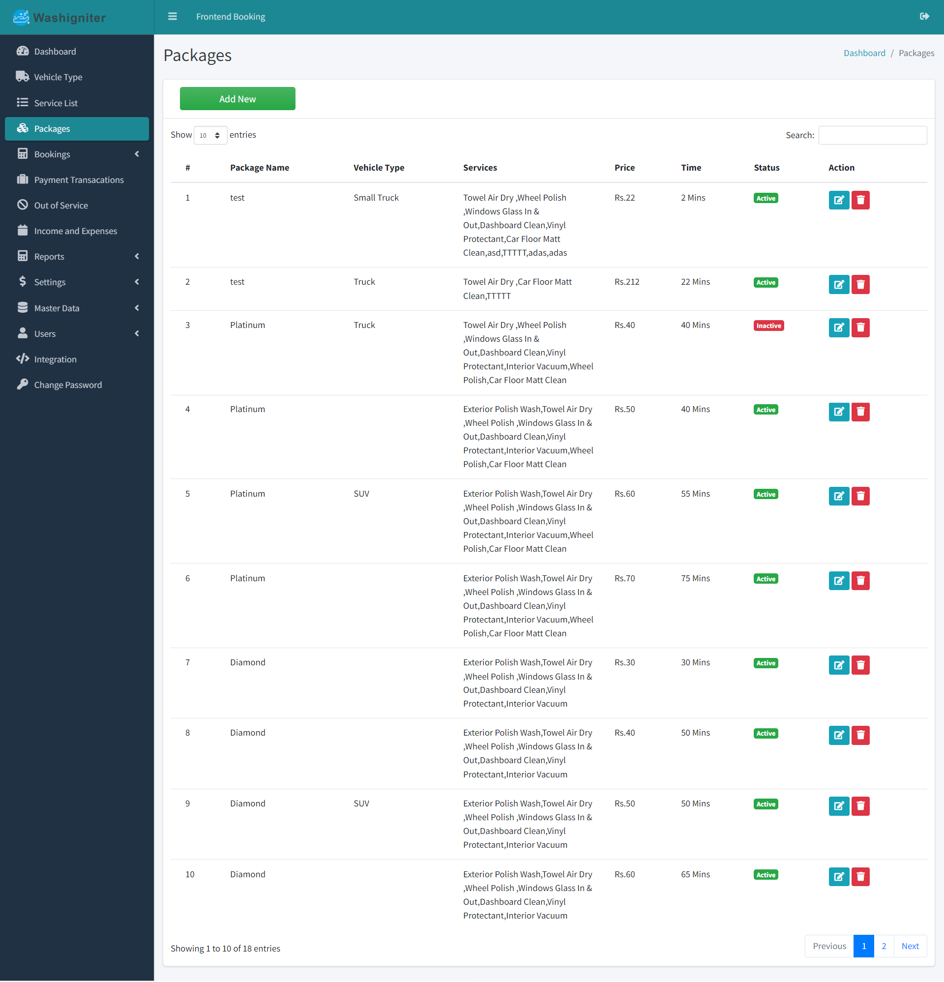 Washigniter - Vehicle Wash Booking Management System by codeforts ...