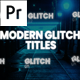 Modern Glitch Effect / MOGRT - VideoHive Item for Sale