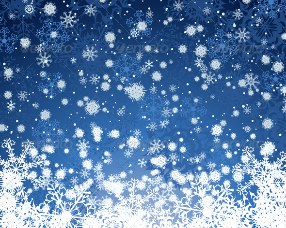 Winter Background - Christmas Seasons/Holidays
