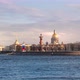 Russia. St. Petersburg. Neva River. Spit of Vasilyevsky Island - VideoHive Item for Sale