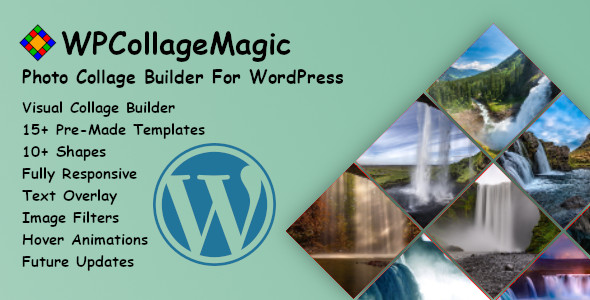 WPCollageMagic - Photo Collage Builder For WordPress