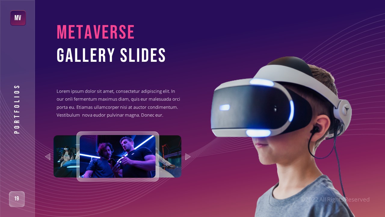 Metaverse – Glassmorphism Virtual Reality And Metaverse Pitch Deck ...