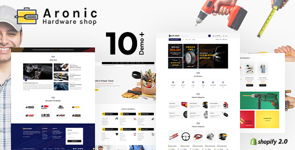 Aronic | Hardware Store, Handyman Shopify Theme
