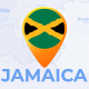 Jamaica Map - Jamaican Travel Map - VideoHive Item for Sale