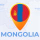 Mongolia Map - Mongolian Travel Map - VideoHive Item for Sale