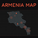 Armenia Map and HUD Elements - VideoHive Item for Sale