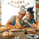 Happy family celebrating Halloween - PhotoDune Item for Sale