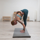 woman practicing yoga and meditating  - PhotoDune Item for Sale