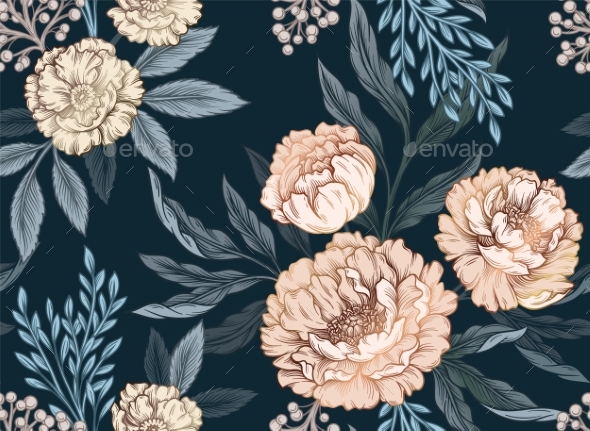 [DOWNLOAD]Elegant Floral Seamless Pattern