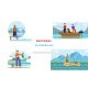 National Go Fishing Day Animation Scene - VideoHive Item for Sale
