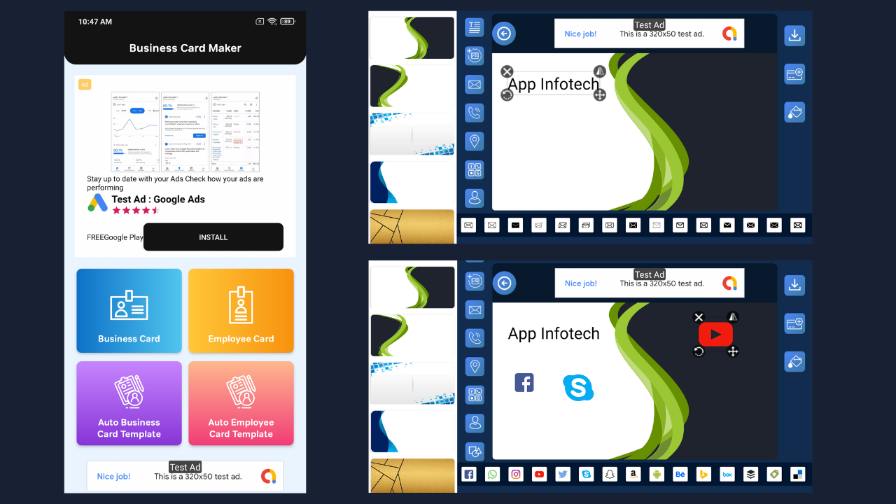 instal the new for android Business Card Designer 5.12 + Pro