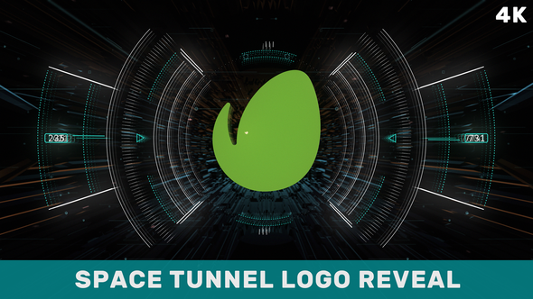 Space Tunnel Logo Reveal