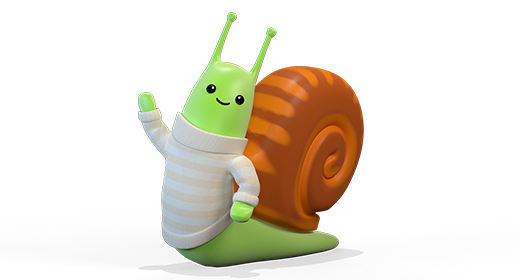 Snail 3d Character