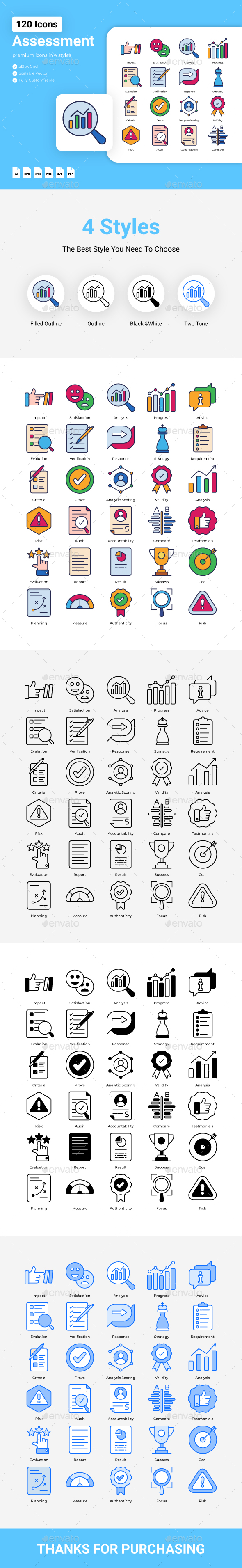 Assessment Icons