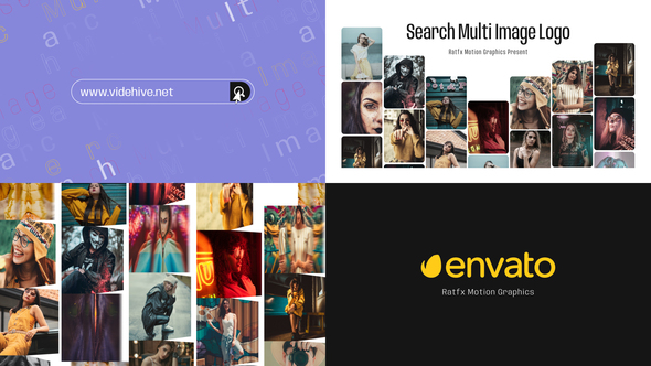 Search Multi Image Logo Elements template preview