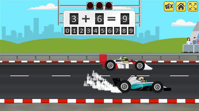 Math Race - Addition - Educational Game HTML5 Construct 3 C3P by ...