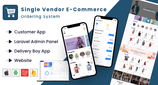 Single vendor eCommerce system