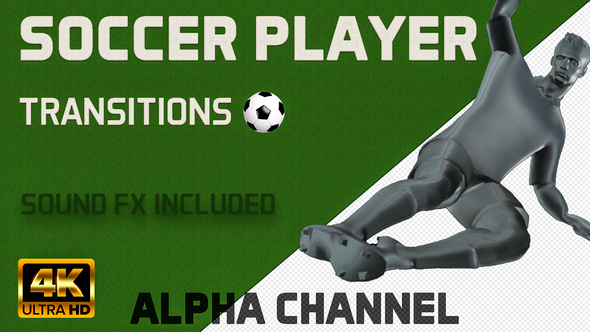 Soccer Player Transitions 4k alt