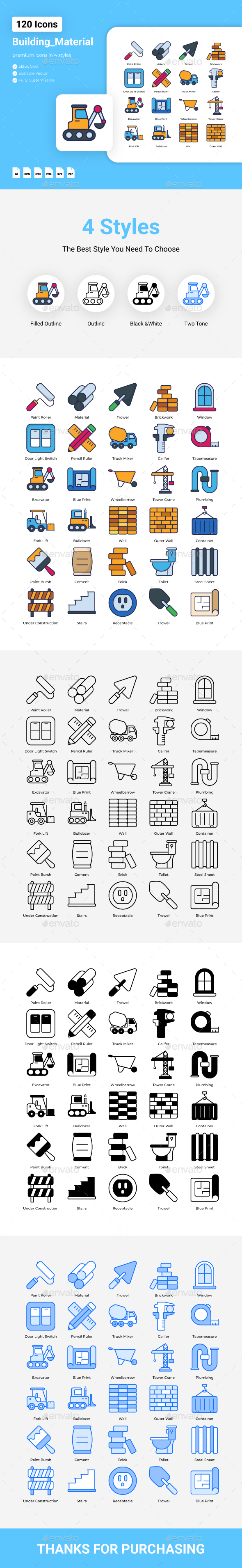 [DOWNLOAD]Building Material Icon