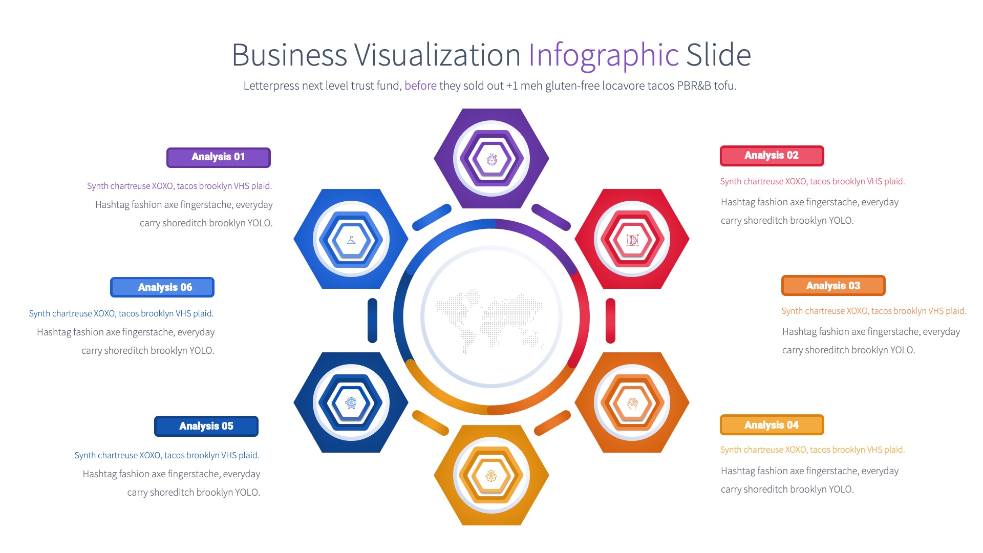 Business Visualization - PowerPoint Infographics Slides, Presentation ...