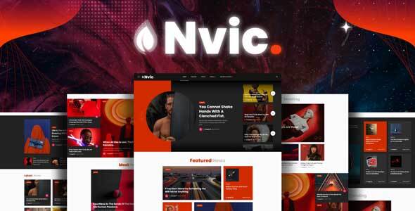 Nvic - WordPress Magazine and Blog Theme