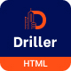 Driller - Construction & Real Estate Company HTML Template