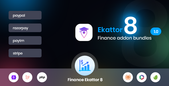 Ekattor 8 Finance Addon Bundle