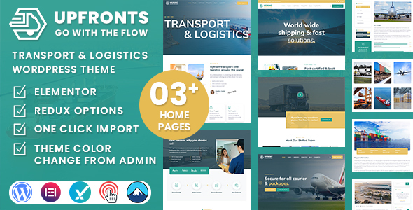 Upfronts – Transport and Logistics WordPress Theme