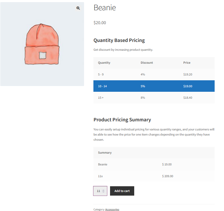 WooCommerce Tiered Pricing - Price By Quantity Plugin - 2