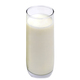 fresh milk in the glass on white background - PhotoDune Item for Sale