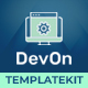 DevOn | Digital Product Design Agency Elementor Template Kit