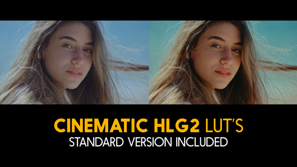 Cinematic HLG2 and Standard Luts for Final Cut