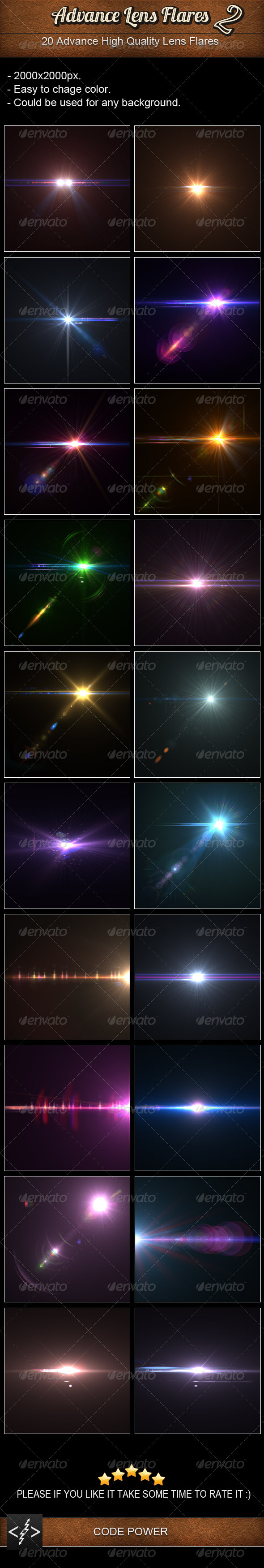 Advance Lens Flares 2 - Decorative Graphics