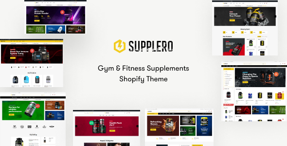 Ap Supplero – Gym & Fitness Supplements Shopify Theme