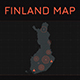 Finland Map and HUD Elements - VideoHive Item for Sale