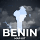 Benin Map - Republic of Benin Map Kit - VideoHive Item for Sale
