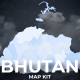 Bhutan Map - Kingdom of Bhutan Map Kit - VideoHive Item for Sale