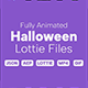 Halloween Lottie Elements - VideoHive Item for Sale