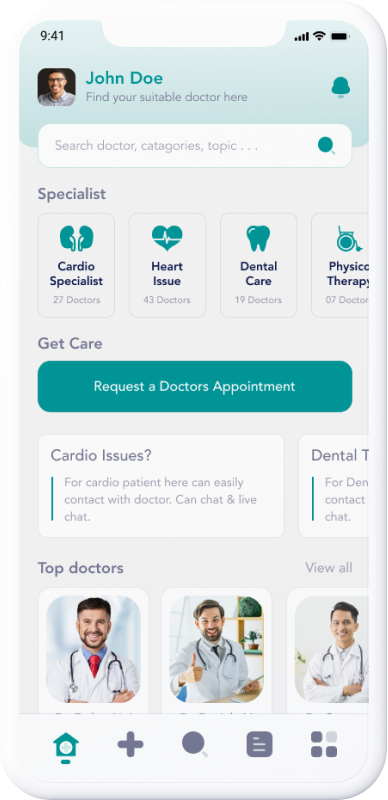 Doctor4You - Doctor Appointment App - React Native Template by slmbstore