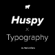 Huspy Typography 1.0 - VideoHive Item for Sale